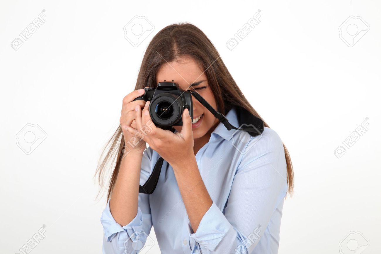 clipart woman with camera - photo #41
